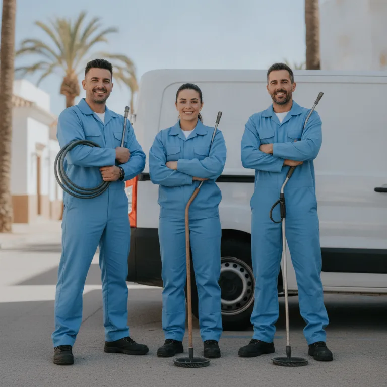 Desatascos equipo en Realejo Alto